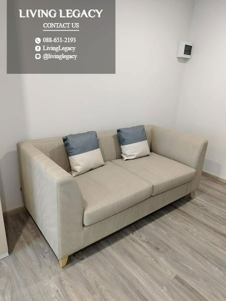 รูป T1S8FW ให้เช่าคอนโด Regent Home Bangna 28 ตร.ม. ชั้น 30 ตึก A line id : @livinglegacy - รูปที่ 2/6