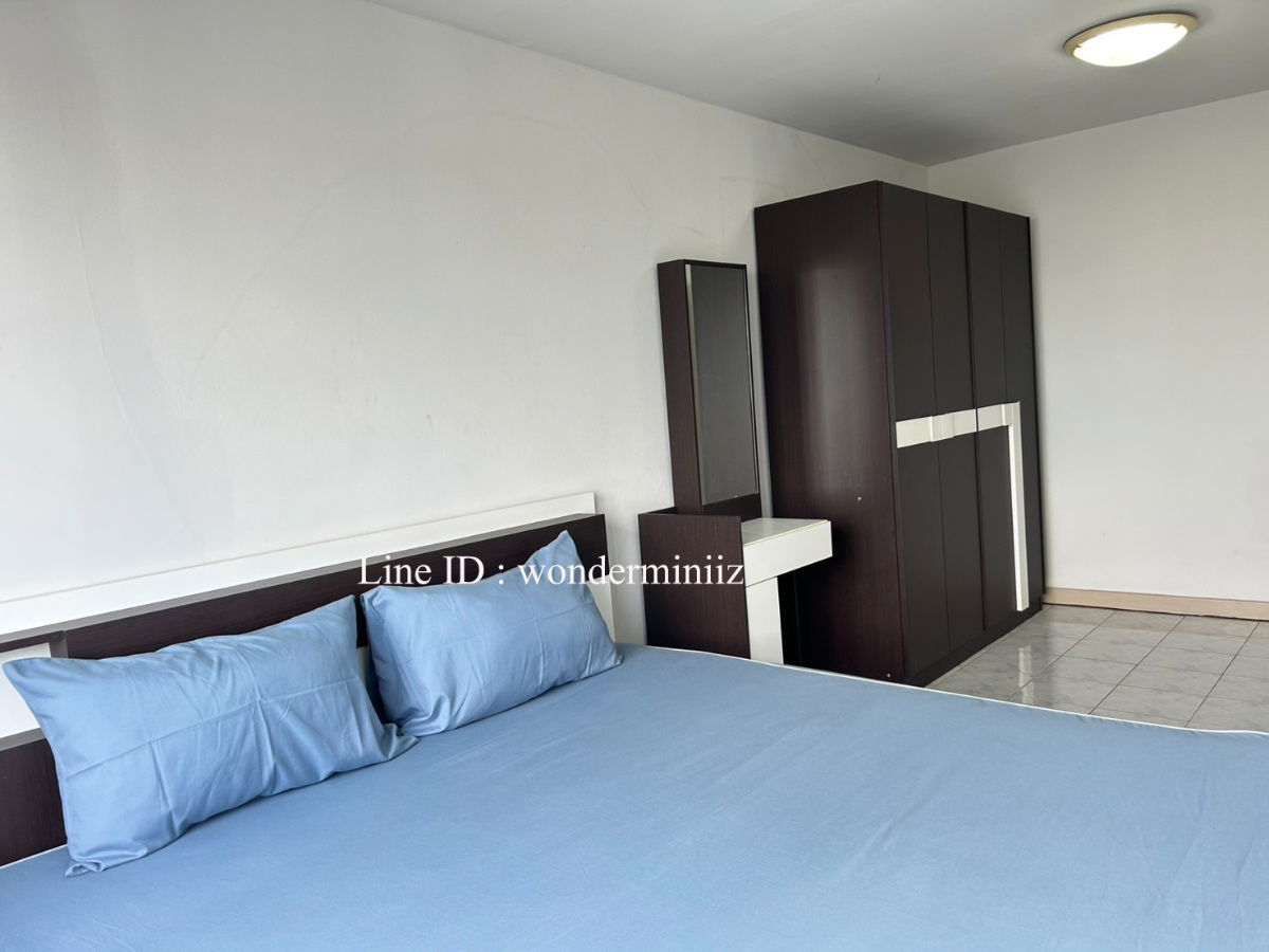 รูป คอนโดให้เช่า 2 ห้องนอน 1 ห้องน้ำ คอมมอนเวลธ์ ปิ่นเกล้า ห้องใหญ่ 72 ตรม. พร้อมเฟอร์นิเจอร์ เครื่องใช้ไฟฟ้า - รูปที่ 7/9