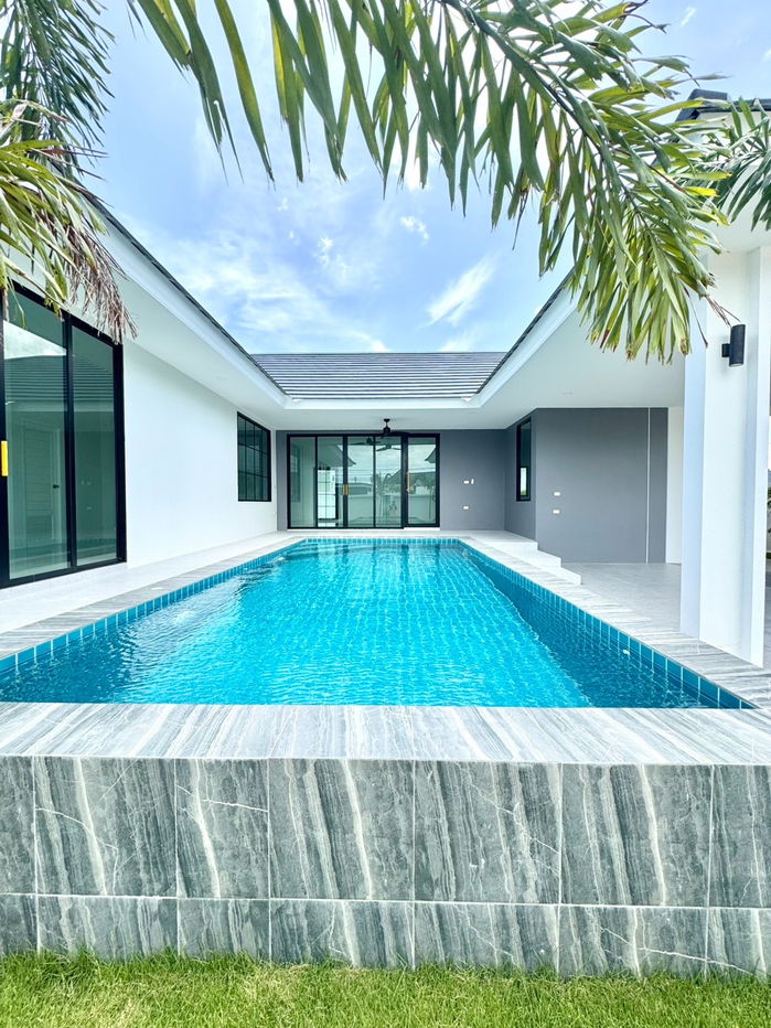 รูป บ้าน HUGUHHOME POOLVILLA บ้านพร้อมสระว่ายน้ำส่วนตัว วิวภูเขา ใกล้ทะเล - รูปที่ 2/15