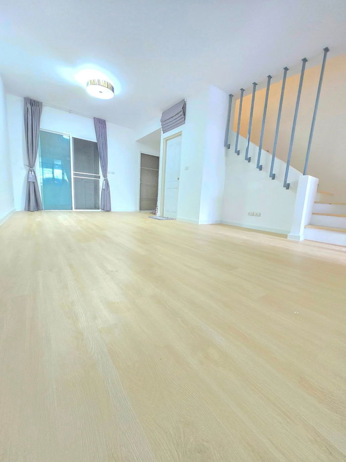 picture S497 [For Sale] 3-storey townhouse, Areeya Daily Kaset-Nawamin 📌 BTS Senanikom 💰 Only 4.15 million! - 4/19