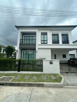 #A124249 ✅ 3/9/68  ให้เช่าบ้านเดี่ยว The Ricco Residence Prime Wongwaen-Hathairat📲📢สอบถาม ld line @condoboy