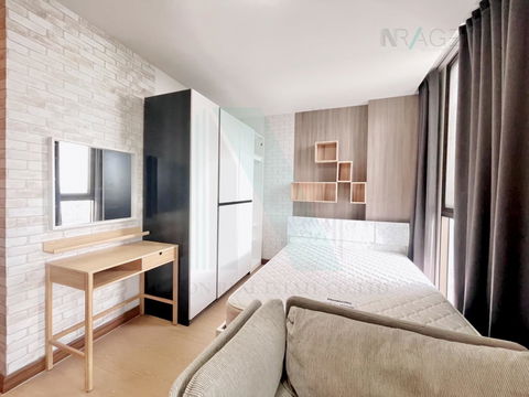 For rent condo IDEO MIX SUKHUMVIT 103 Building A, Floor 15,Studio, Room size 25 sqm
