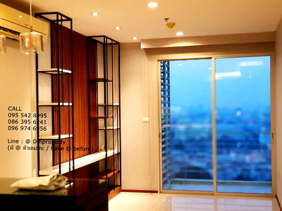 Condos for rent : Rent, Villa Sathorn, 1 bed,  Close to BTS KrungThonburi, ICONSIAM