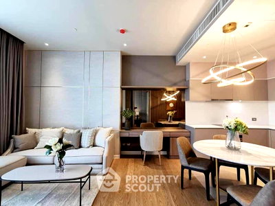 คอนโดให้เช่า : คอนโด 1 ห้องนอน ชั้น 29 Magnolias Waterfront Residences BTS สะพานตากสิน (ID 492931)