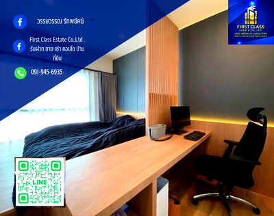 Condos for rent BTS Wutthakat : ✅ Condo for rent – Stylish and ready to move in  Fully furnished | Ideal for work from home | Conveniently located near 