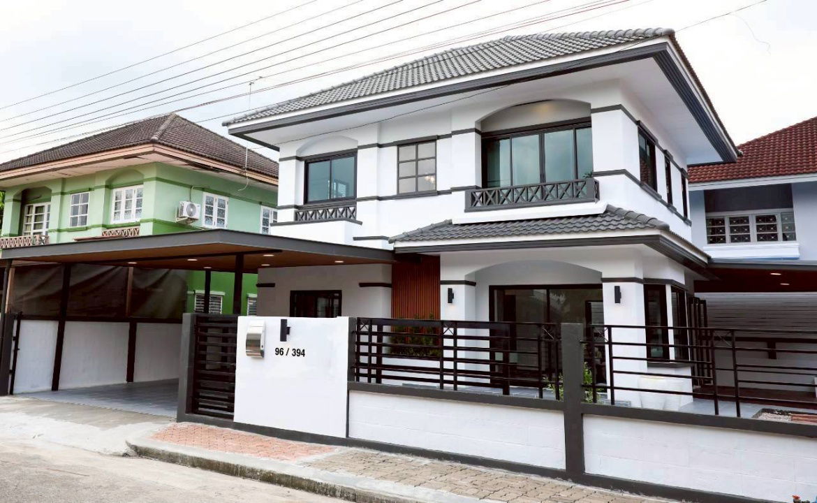 รูป S2931 ขายบ้านเดี่ยว 2 ชั้น หมู่บ้านฟลอร่าวิลล์ สุวินทวงศ์ ตกแต่งใหม่พร้อมอยู่ - รูปที่ 2/20