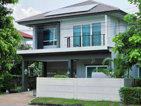 ให้เช่า 🔥 วรารมย์พรีเมี่ยม วัชรพล–จตุโชติ บ้านเดี่ยวหรู 4นอน 3น้ำ พร้อม Solar Cell + เฟอร์ครบ เข้าอยู่ได้ทันที 🔥🔥