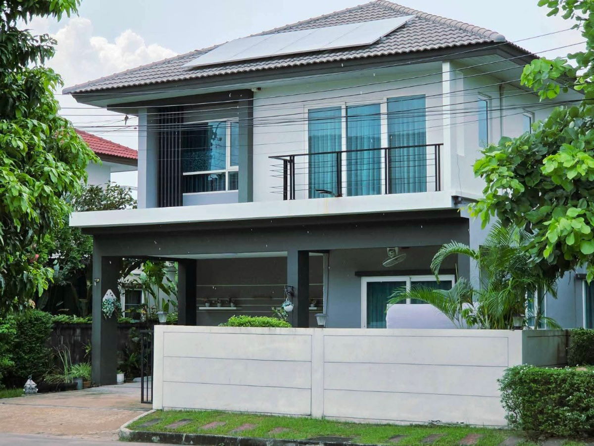 รูป ให้เช่า 🔥 วรารมย์พรีเมี่ยม วัชรพล–จตุโชติ บ้านเดี่ยวหรู 4นอน 3น้ำ พร้อม Solar Cell + เฟอร์ครบ เข้าอยู่ได้ทันที 🔥🔥 - รูปที่ 1/34