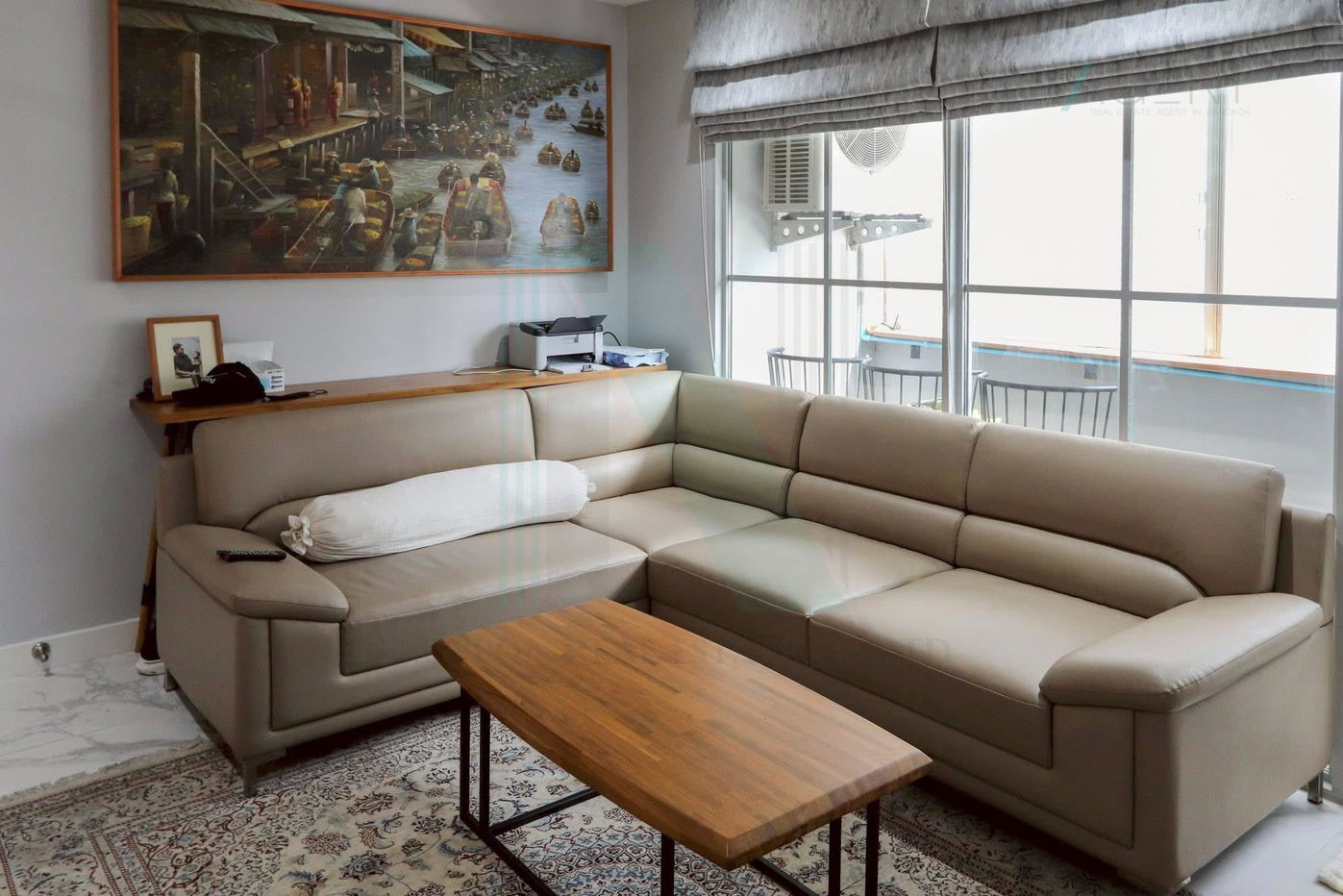 picture 🔺 For Rent Condo BAAN THANON SARASIN Building 1, Floor 7,2 bed room, Room size 93 sqm - 3/8