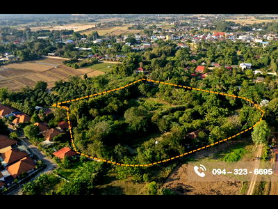 ที่ดิน พี-มาร์ท ซุปเปอร์สโตร์ เชียงราย : บ้านสวนพร้อมที่ดิน 11 ไร่ ในเชียงราย ปี 67  น้ำไม่ท่วม