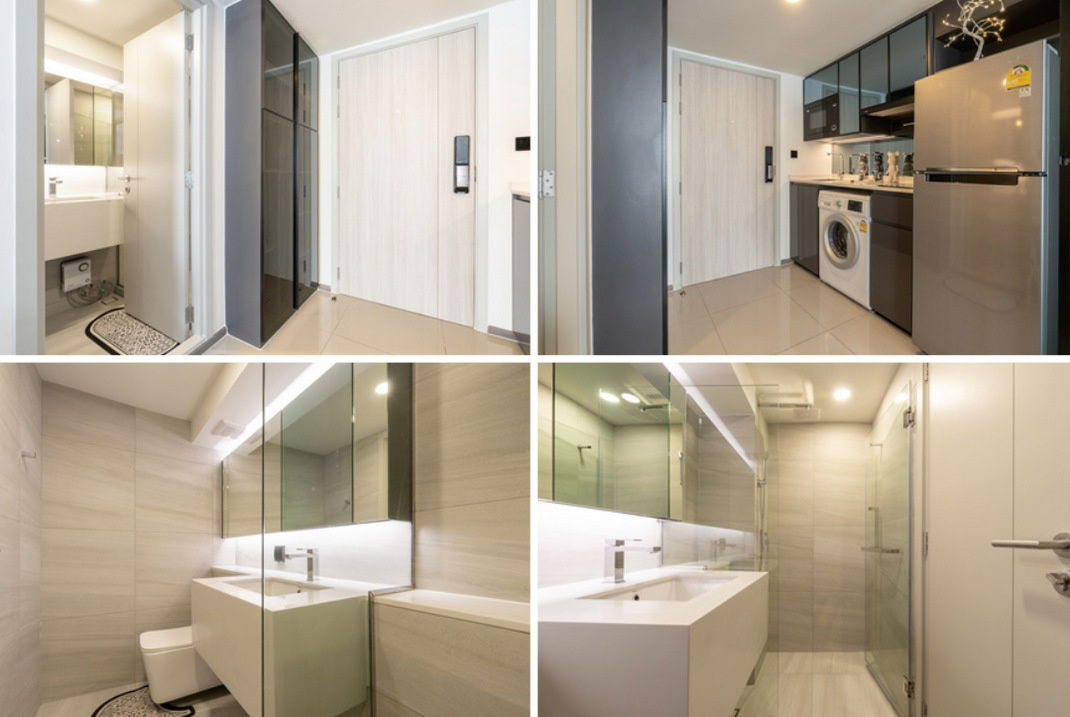 รูป Call : 096-256-5559 คอนโด พาร์ค ออริจิ้น จุฬา-สามย่าน ใกล้ MRT สามย่าน Duplex 2 ชั้น 34 ตารางเมตร ชั้น17 ห้องใหม่ ตกแต่งครบ - รูปที่ 8/13
