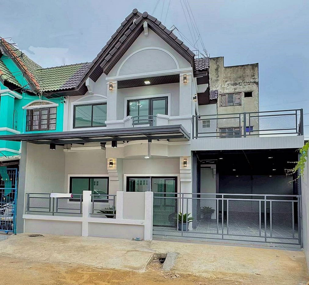 รูป บ้านสวยมาก 4 ห้องนอน หลังริม  มีระเบียงชั้น 2  #หมู่บ้านรัตนาธานี บางบัวทอง  รีโนเวทใหม่  ติดถนนวัดลาดปลาดุก  ใกล้เซ็นทรัล เวสเกต - รูปที่ 2/20