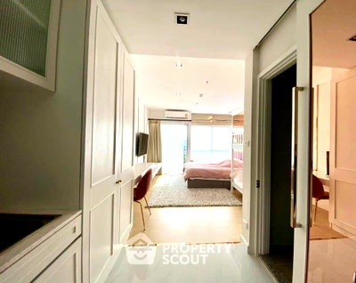 Condos for rent : 16th-Floor 1-BR Condo At Supalai Veranda Rama 9 (ID 697090)