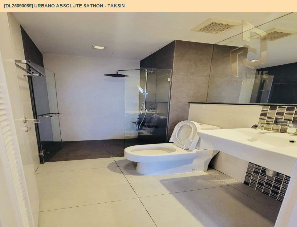picture DL25090069 Condo for rent, Urbano Absolute Sathon - Taksin near BTS Krung Thon Buri, ready to move in, call urgently 0656133286 LineID @534wlwof - 17/23