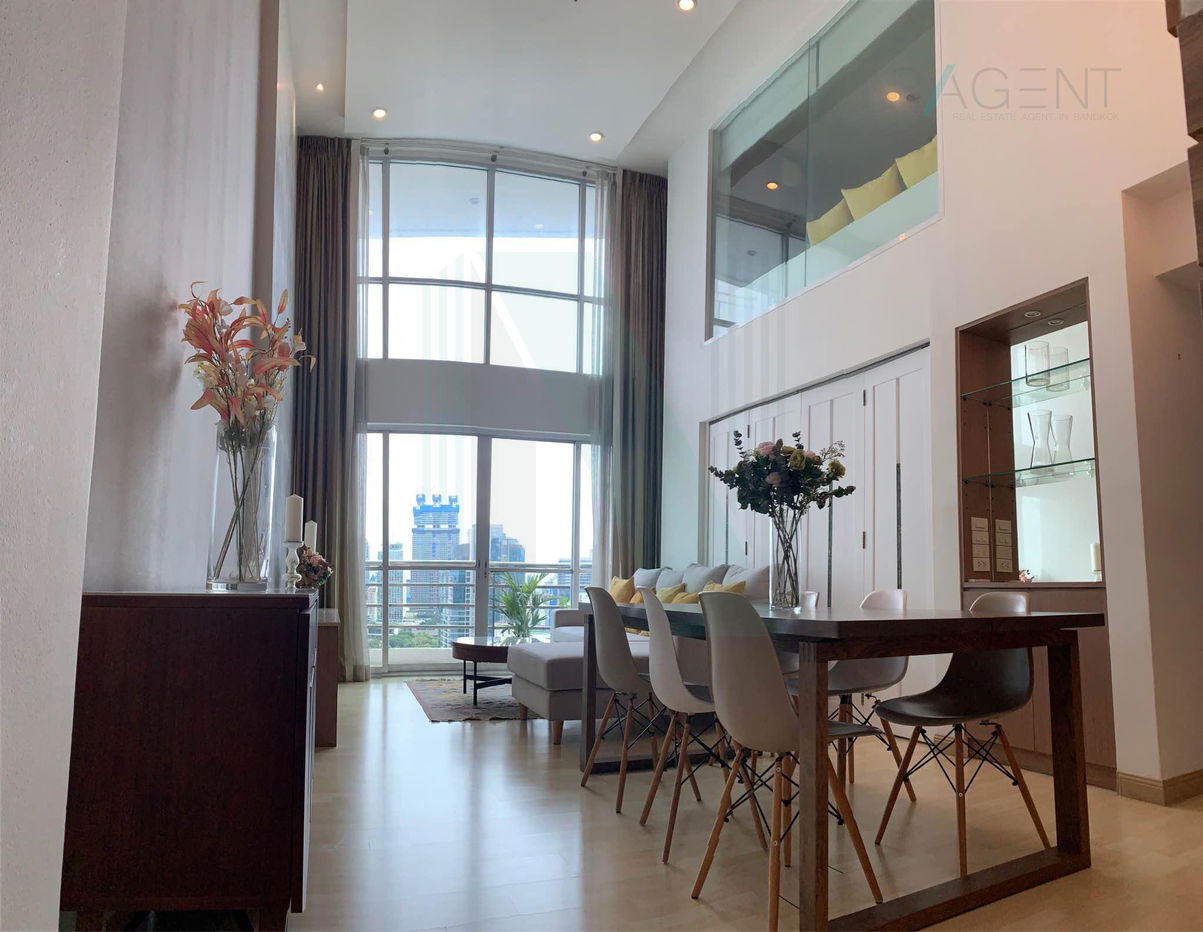 picture 🎉 For Rent Condo THE RAJDAMRI Building 1, Floor 27,Duplex 2 bed room, Room size 120 sqm - 3/8
