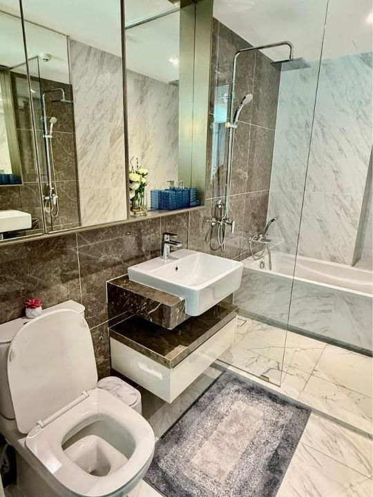 picture ⚡Rare Unit ⚡ Condo for sale, Fynn Asoke Sukhumvit 10, 3 bedrooms, Pool Access, can access the pool directly from the room - SW002929  - 17/36