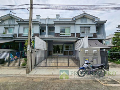 TownHome for Sale Villaggio Bangna, 2 bedroom 18 sqw 110 sqm Good Condition Near Suvarnabhumi, Bang Phli, Bang Sao Thong, ABAC Bangna : MJ25S-004
