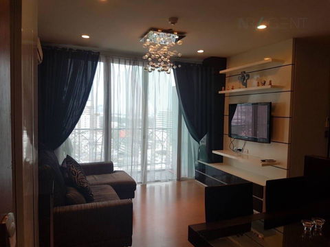 For Rent Condo THE COMPLETE NARATHIWAT Building 1, Floor 16,2 bed room, Room size 68.00 sqm
