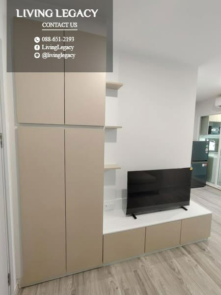 รูป T1S8FW ให้เช่าคอนโด Regent Home Bangna 28 ตร.ม. ชั้น 30 ตึก A line id : @livinglegacy - รูปที่ 5/6