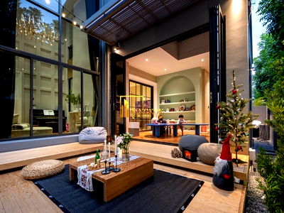 เช่าบ้านเดี่ยว BTS อุดมสุข : The Gentry | Stunning 5 Bedroom Luxury House in Punnawithee - BR28158SH