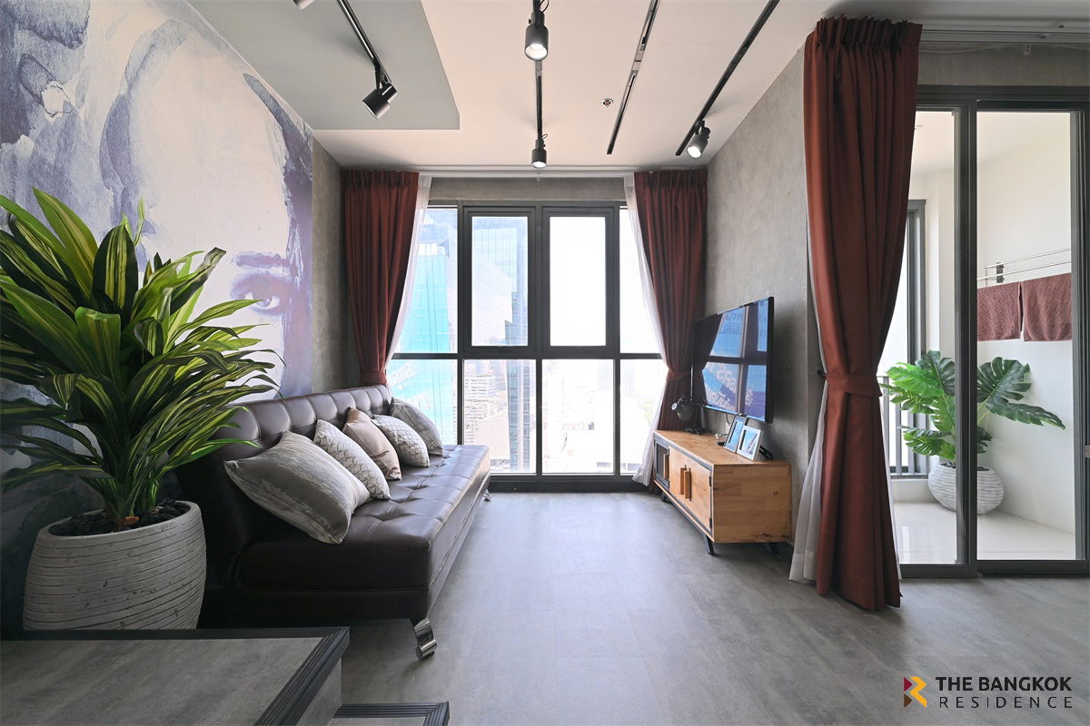 picture 🔥Ideo Mobi Rama 9  - Rent 32,000 bath / month, 2B2B Duplex size 62 sqm, available ( Line ID: real_realestate or phone: 0842824246)  - 6/19