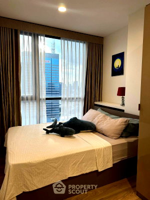 Condos for rent : 28th-Floor 1-BR At Oka Haus Sukhumvit 36 Near BTS Thong Lor (ID 2289526)