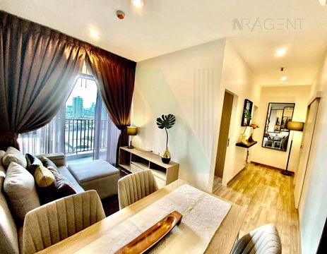🎉Special room!🎉 ให้เช่าคอนโด นิช โมโน เจริญนคร อาคาร 1 ชั้น 23 2 ห้องนอน ขนาด 49.00 ตรม ใกล้ Big C ดาวคะนอง