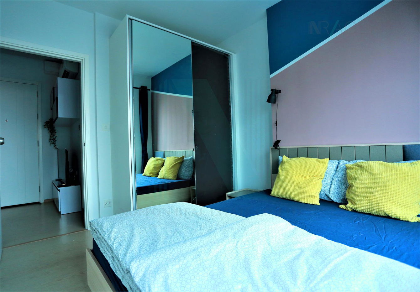 picture 🚩 For sell condo THE TREE SUKHUMVIT 71-EKAMAI Building 1, Floor 15,1 bed room, Room size 26.00 sqm - 7/8