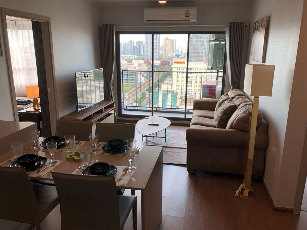 picture 🌻#PO2306_098🌻Vacant and ready to move in ♾️🌻3️⃣8️⃣K.🔥🔥Project: Ideo Sukhumvit 93, near BTS Bang Chak, complete with furniture and appliances. - 1/12