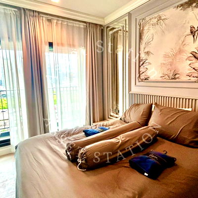 Condos for sale MRT Phra Ram 9 : Urgent sale! 💥 Beautiful room, south-facing, good wind according to Feng Shui principles at Life Asoke - Rama 9 🍀