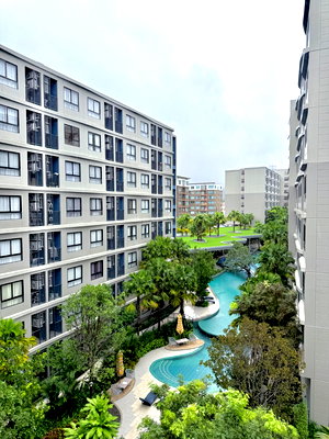 Condos for sale Phuket : For Sale - Brand New unit in Dcondo Reef. 2.69MB Pool View