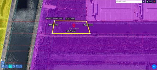 picture Purple Zone Land for Sale – Suvarnabhumi Canal Road, Bang Phli, Samut Prakan  - 1/5