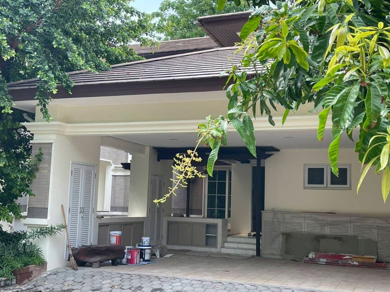 ขายบ้านเดี่ยว : #A124252 ✅ 3/9/68  ขายบ้านเดี่ยว Ladawan Ramintra Km.2   📲📢สอบถาม ld line @condoboy