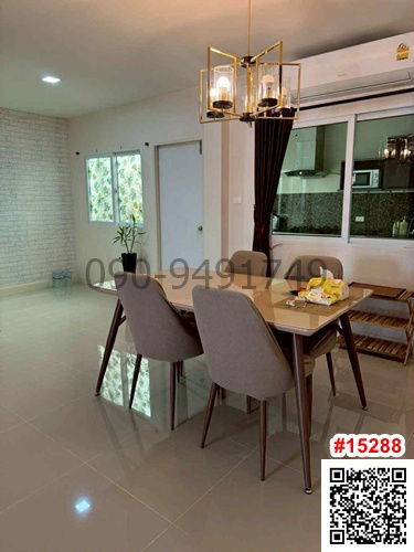 picture Townhome for rent, Rasa Grandville, Phahon Yothin 73, ready to move in, near BTS KPO. - 10/10