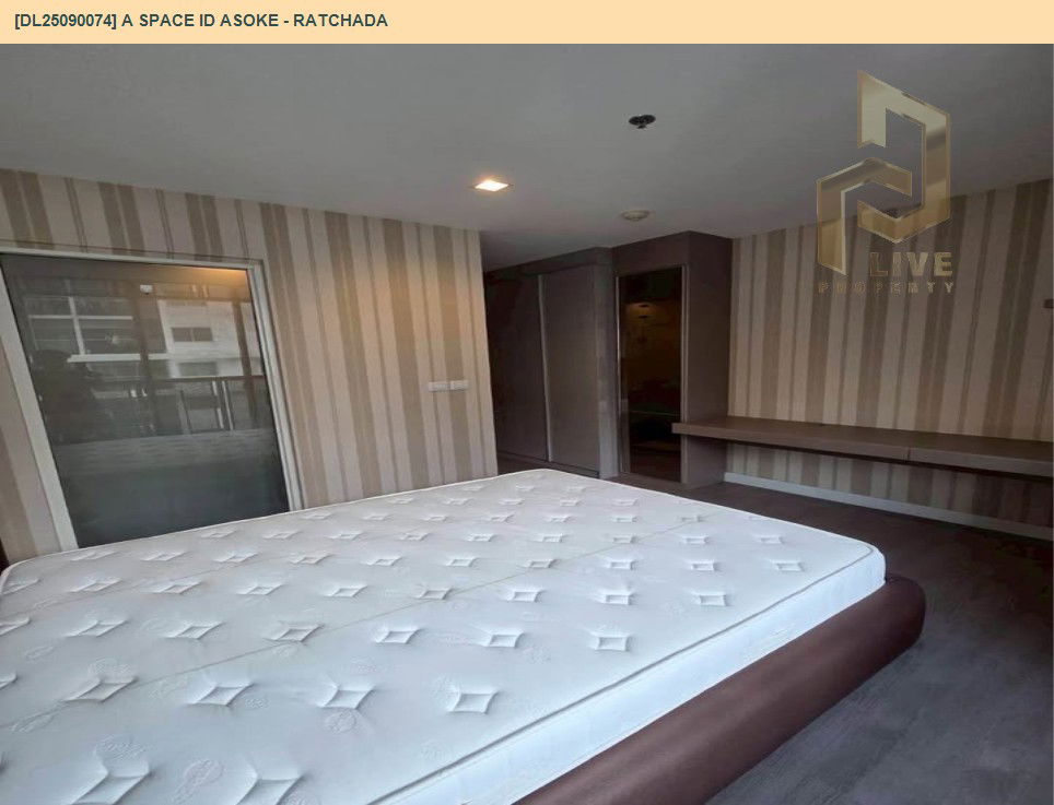 picture DL25090074 Condo for rent, A Space ID Asoke - Ratchada near MRT พระราม 9, ready to move in, call urgently 0656133286 LineID @534wlwof - 6/13