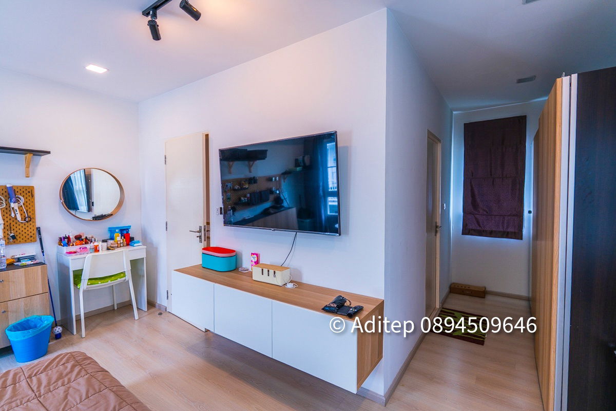 picture Single house for sale, 60 sq m, Pruklada Wongwaen-Hathai Rat, 3 bedrooms, 3 bathrooms, front of house facing the garden - 25/29