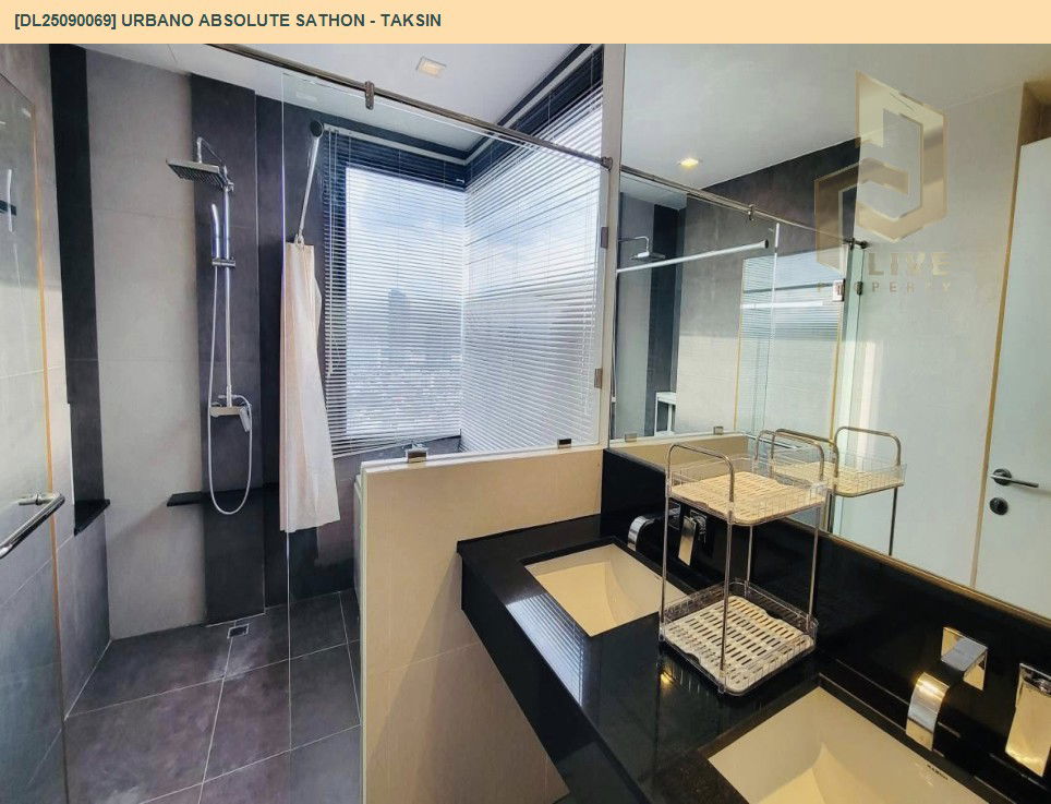 picture DL25090069 Condo for rent, Urbano Absolute Sathon - Taksin near BTS Krung Thon Buri, ready to move in, call urgently 0656133286 LineID @534wlwof - 10/23