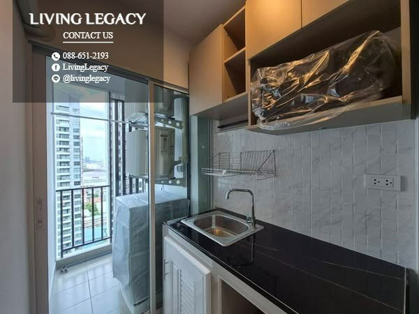รูป T1U32L ให้เช่าคอนโด Regent Home Bangna 28 ตร.ม. ชั้น 24 ตึก A line id : @livinglegacy - รูปที่ 3/6