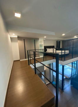 🚩 For Rent Condo IDEO NEW RAMA 9 Building 1, Floor 19,Duplex 2 bed room, Room size 34.00 sqm