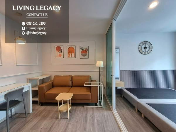 รูป T1U32L ให้เช่าคอนโด Regent Home Bangna 28 ตร.ม. ชั้น 24 ตึก A line id : @livinglegacy - รูปที่ 5/6