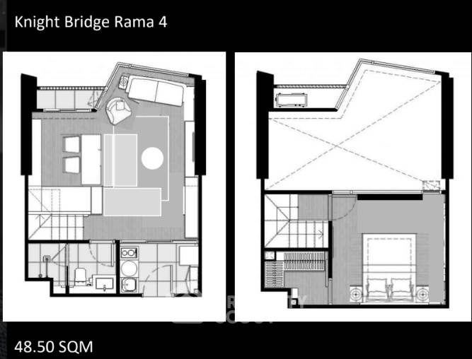 picture 1-BR Condo at KnightsBridge Space Sukhumvit-Rama4 near BTS Phra Khanong (ID 2287121) - 15/18