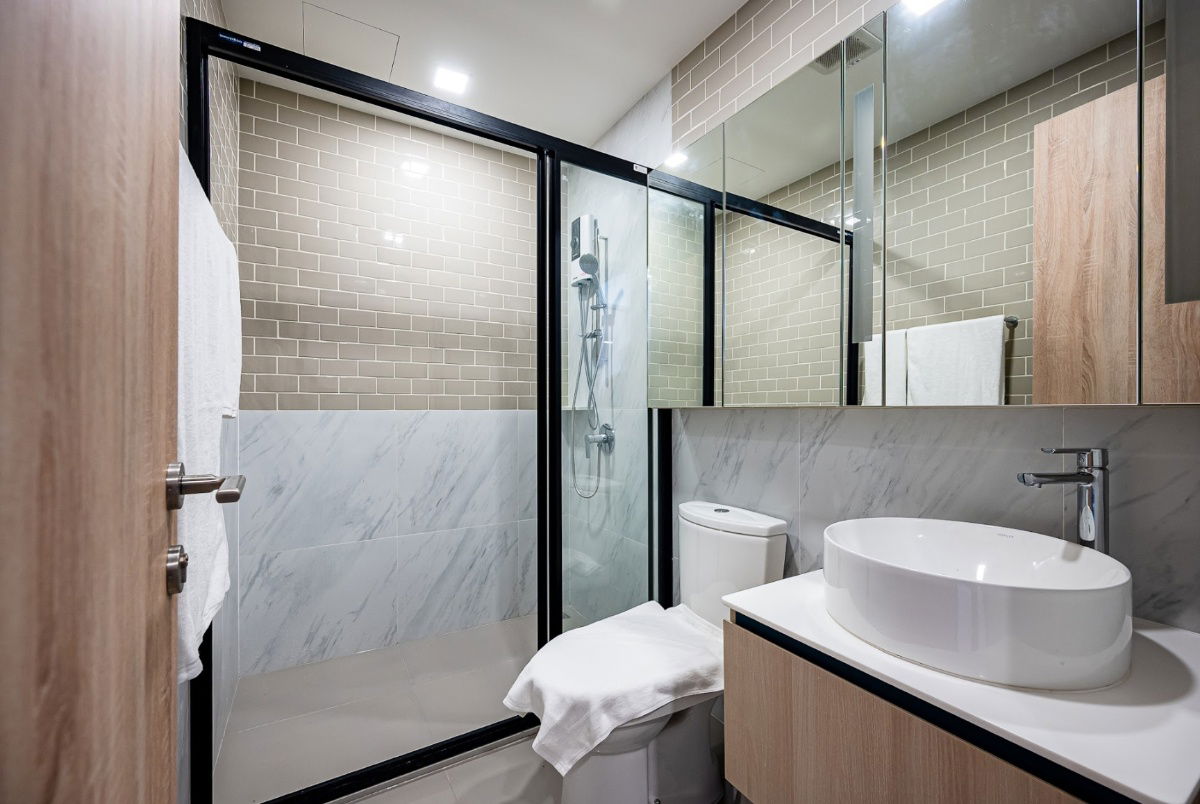 picture Vacant and ready to move in 📛📛 The room is spacious and very clean. 🏠🌎 Project: XT Phayathai, near the BTS Phayathai. - 6/8