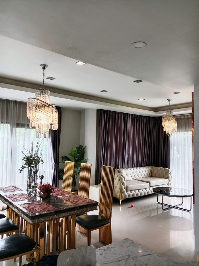 รูป 🏡 บ้านเดี่ยวหรูให้เช่า 2 ชั้น โครงการ Centro รามอินทรา - จตุโชติ  4 ห้องนอน 4 ห้องน้ำ หลังพิเศษ ติดส่วนกลาง - รูปที่ 7/20