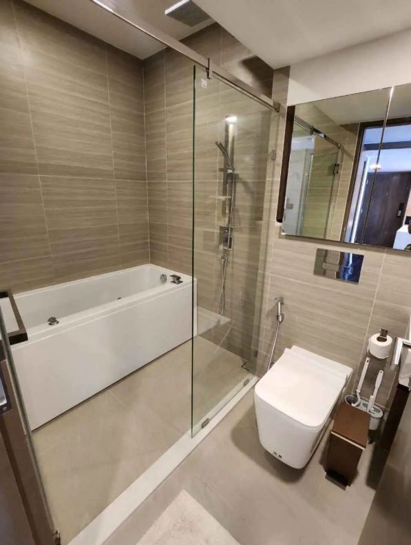 picture Park Origin ThongLor 40th FL.,Duo Space 60 Sq.m. 2 bed 2 bath Rent 70K Baht  - 5/9