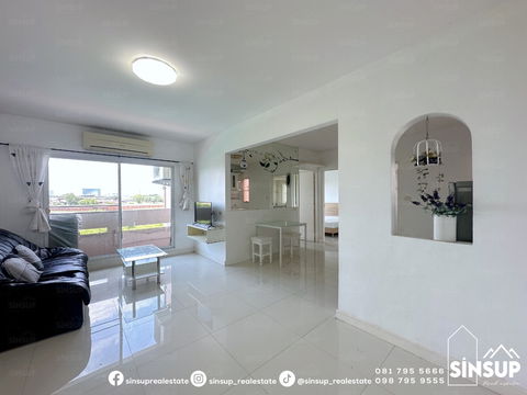 ⭐️ For Rent: Baansuanton Rattanathibet Condo | 2 Bedrooms | 60 sq.m. | Behind Central Rattanathibet | Fully Furnished 