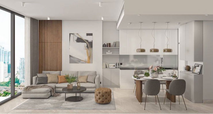 picture For rent✨ Tait 12  🔥 Line ID @034etfin 📲 1 bedroom 1 bathroom ✨ BTS St. Louis 180 metres 💚 - 2/9