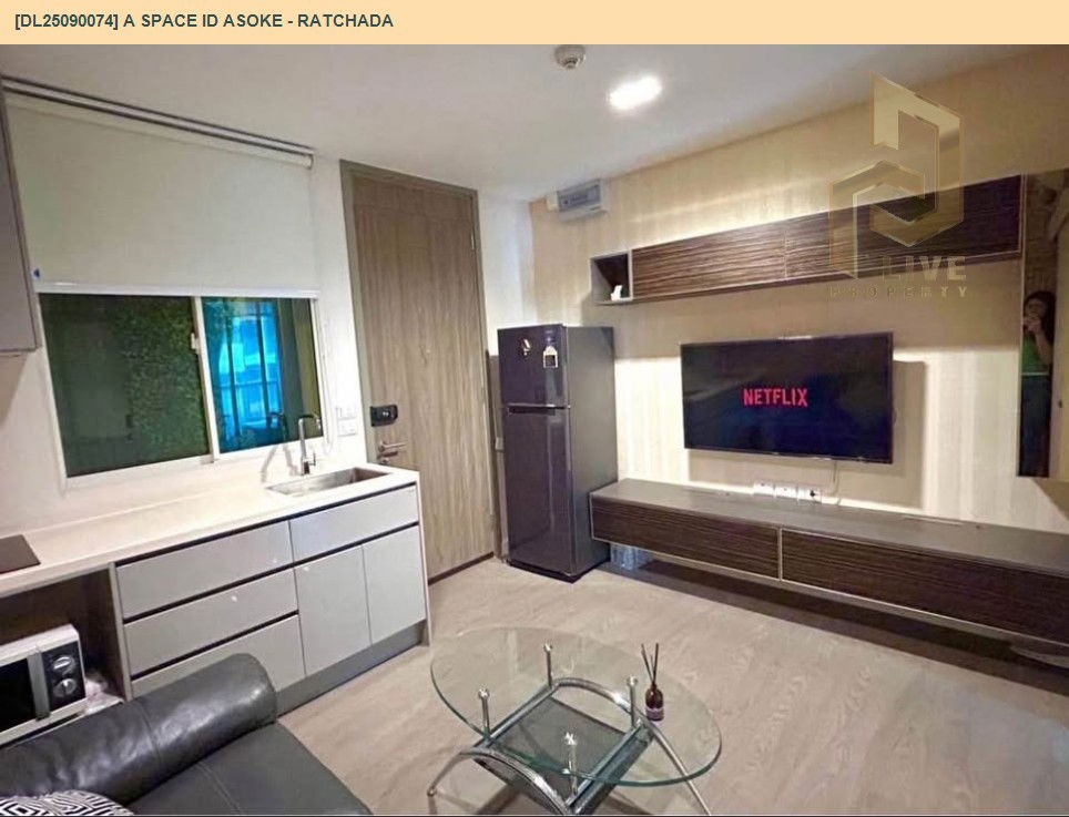 picture DL25090074 Condo for rent, A Space ID Asoke - Ratchada near MRT พระราม 9, ready to move in, call urgently 0656133286 LineID @534wlwof - 8/13