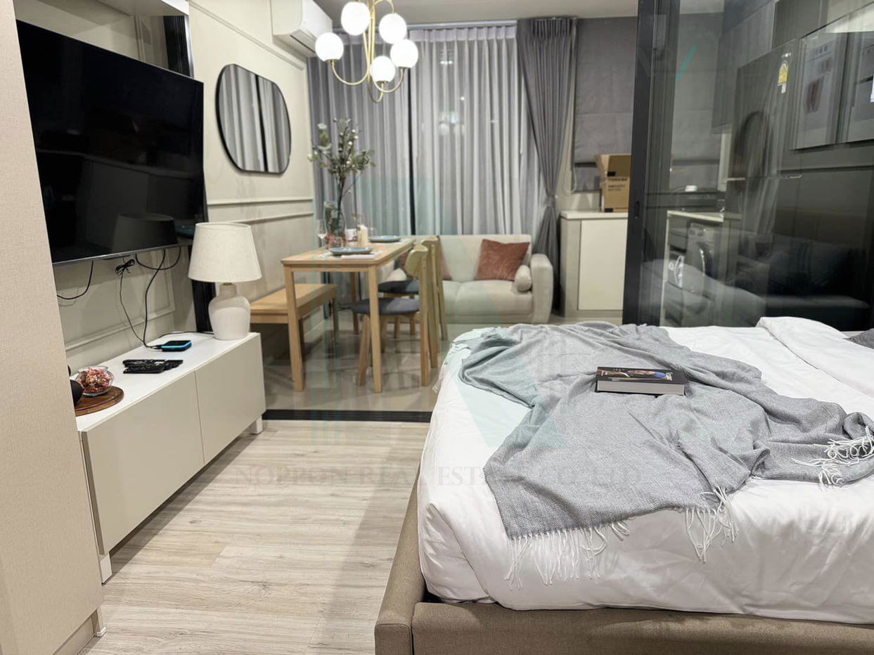 picture 🔺 For Rent Condo XT HUAIKWANG Building A, Floor 19,1 bed room, Room size 30.00 sqm - 2/8