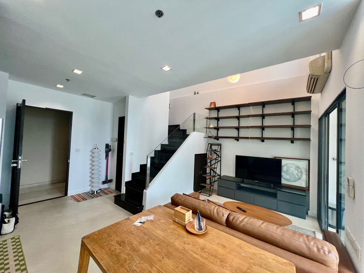 picture 🌆 For Rent: Ideo Q Phayathai | High-Floor Duplex with Stunning City View Fully Furnished | Great Location - 4/21