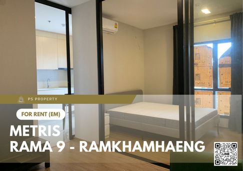 ให้เช่า 📍 Metris Rama 9 - Ramkhamhaeng 📍 เฟอร์นิเจอร์ และ เครื่องใช้ไฟฟ้าครบ ใกล้ Airport Link รามคำแหง